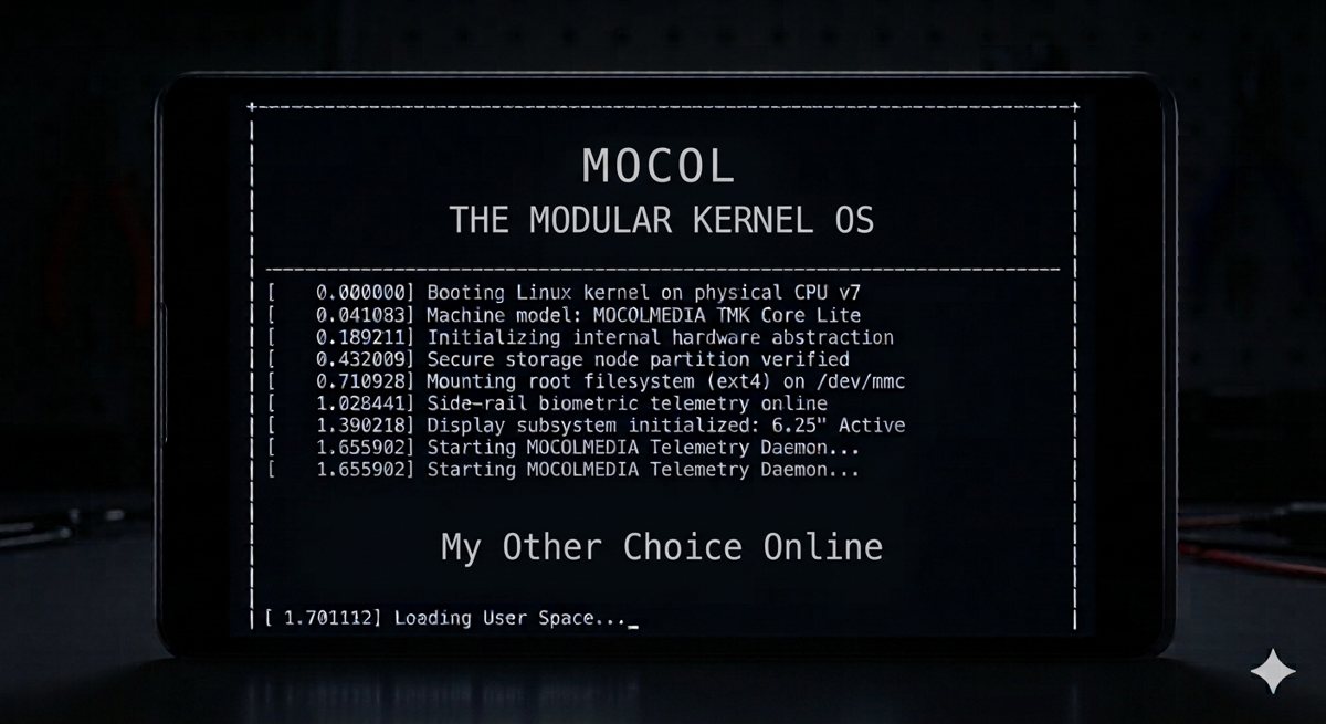 TMK Core boot screen
